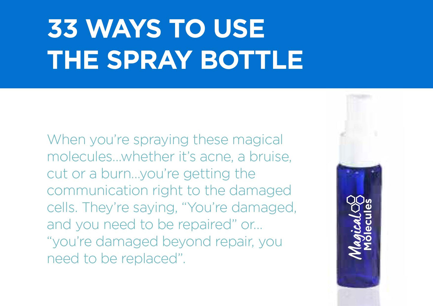 1 x Magical Molecules Spray Bottle